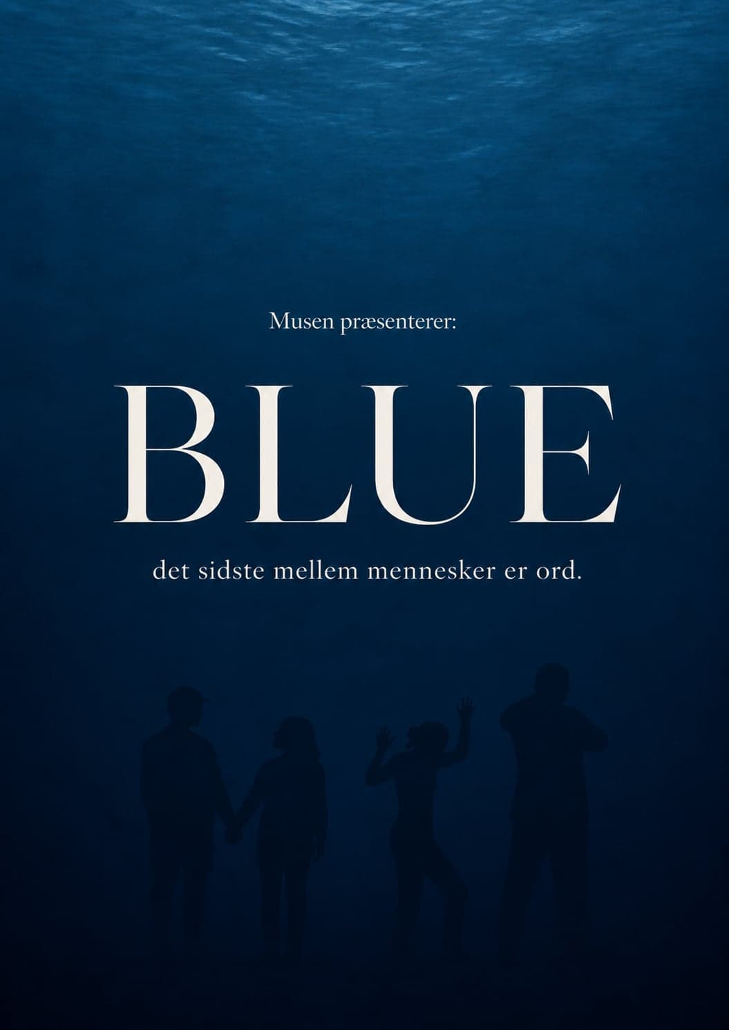 BLUE forestillingen stemningsbillede
